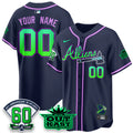 ATL x Atliens Cool Base Galaxy Version Custom Jersey - Stitched