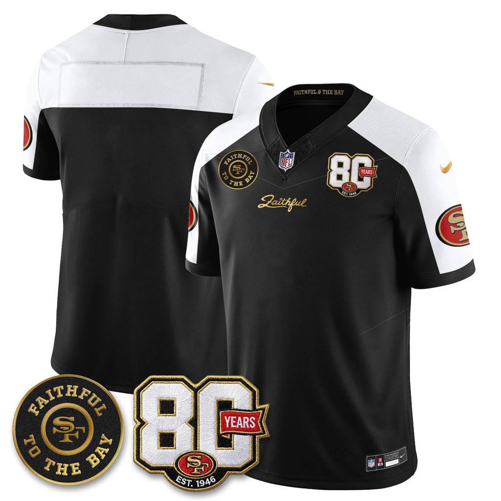 SF “Rivalries” Vapor Limited Jersey - Faithful To The Bay Patch - Stitched