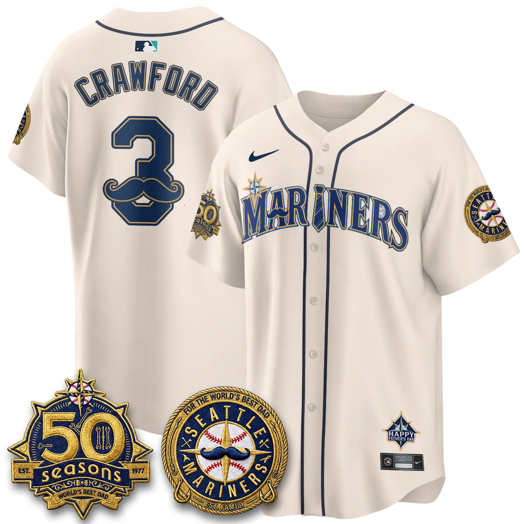 SEA Happy Father's Day Vapor Jersey - Stitched