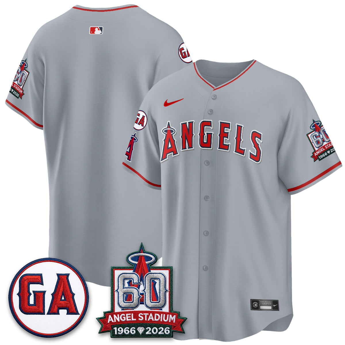LAA 60th Anniversary Vapor Jersey - Stitched V3