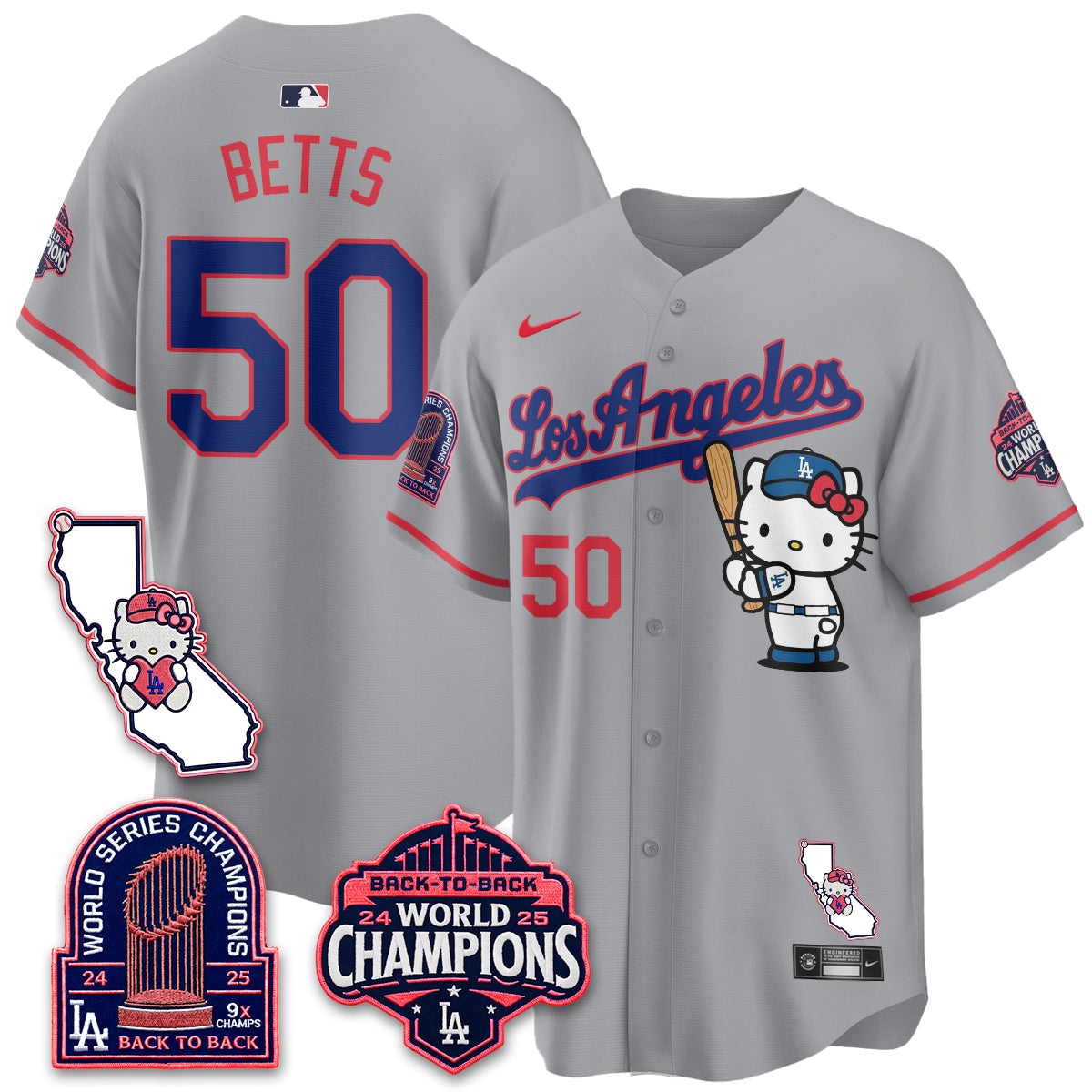 LAD x Meow KT 2026 Vapor Jersey - Stitched - V4
