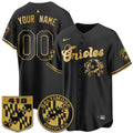 BAL Maryland Flag Vapor Limited Custom Jersey - Stitched