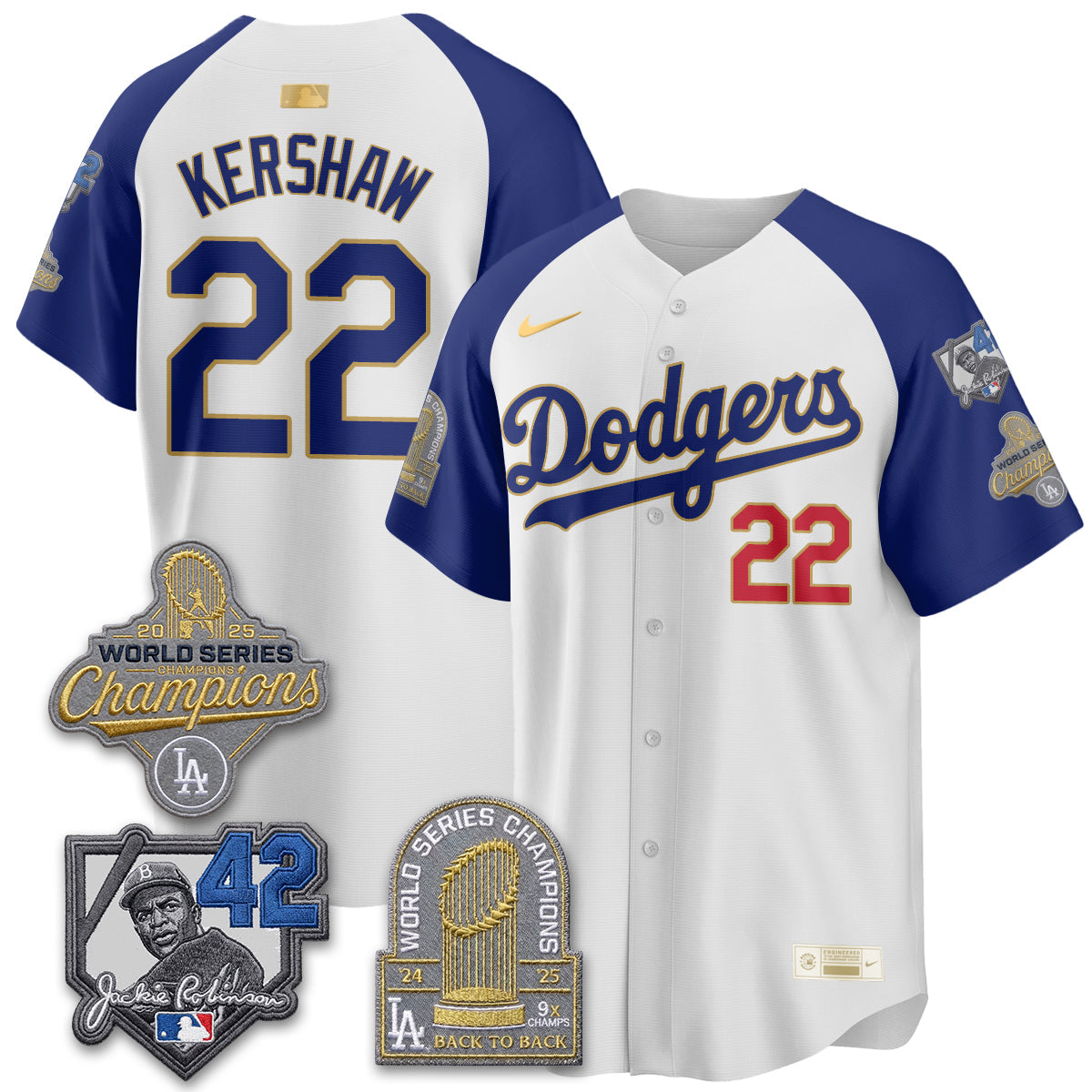 LAD 2026 Jackie Robinson New Era Vapor Limited Jersey - Stitched