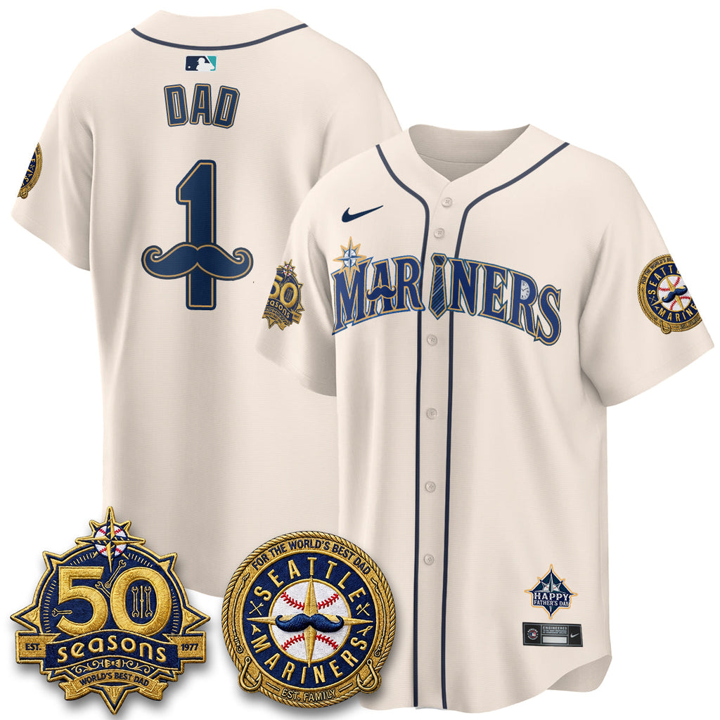 SEA Happy Father's Day Vapor Jersey - Stitched