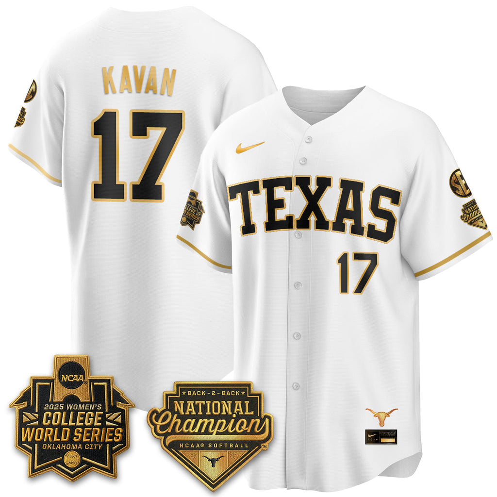 TEX Softball 2026 World Series (WCWS) Vapor Premier Limited Jersey - B2B Champs - Stitched