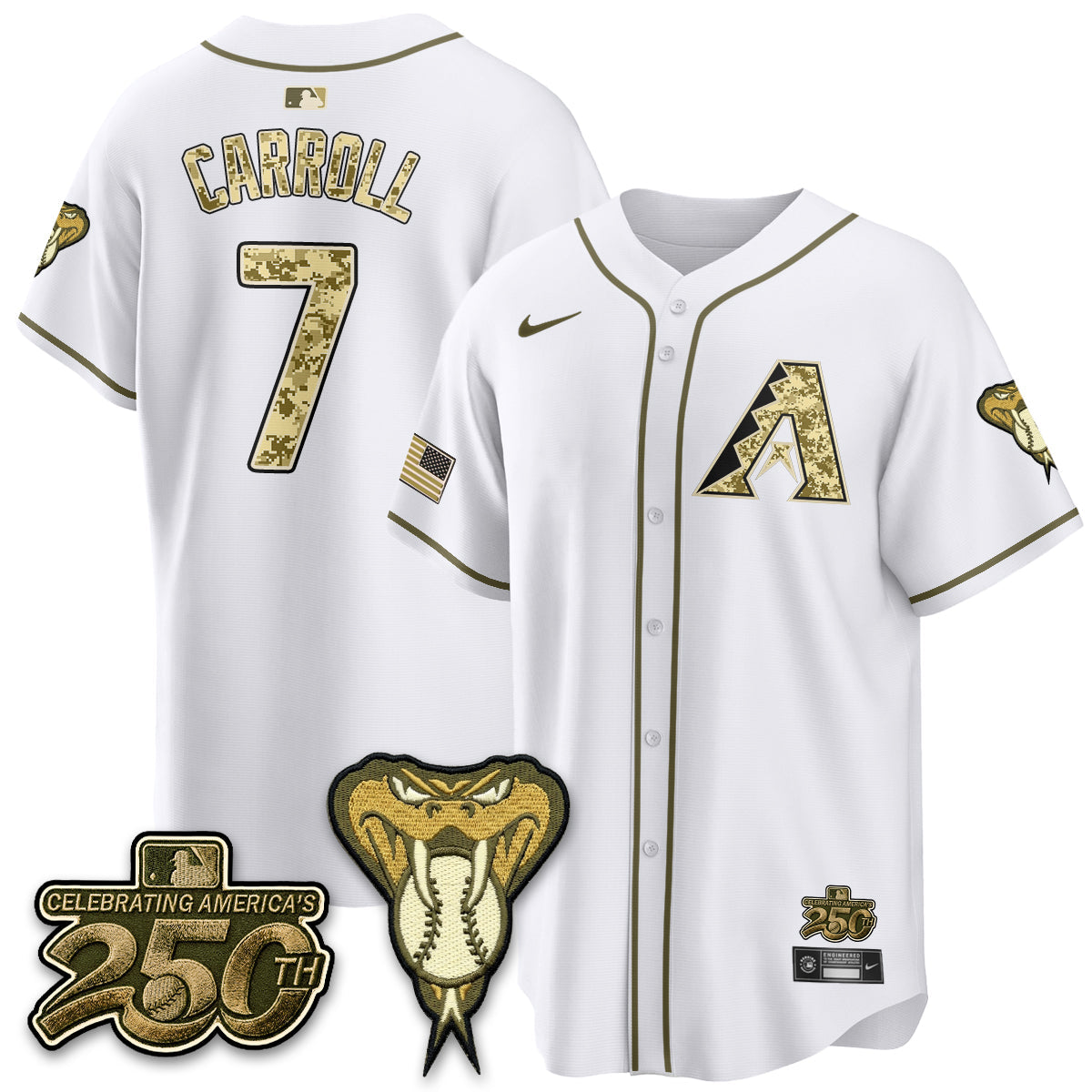 ARI Salute to Service 2026 Vapor Premier Limited Jersey - Stitched