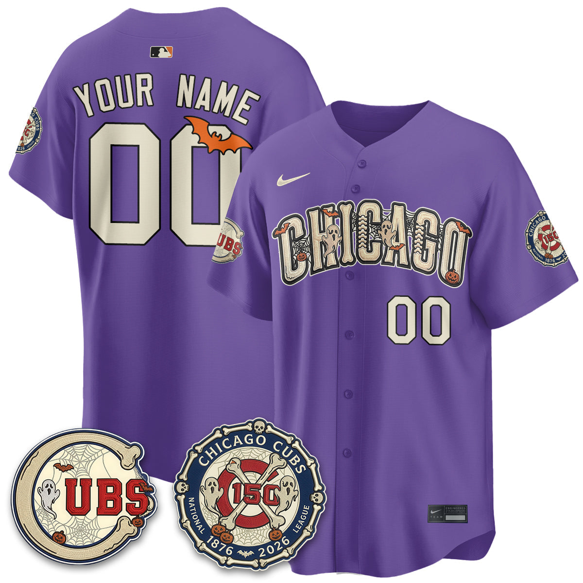 CHC Halloween 2026 Vapor Limited Custom Jersey - Stitched
