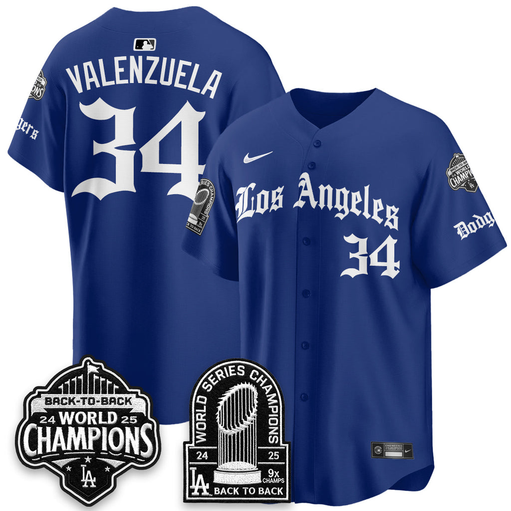 LAD WS Champions Back 2 Back Patch Vapor Premier Limited Gothic Edition Jersey - Stitched