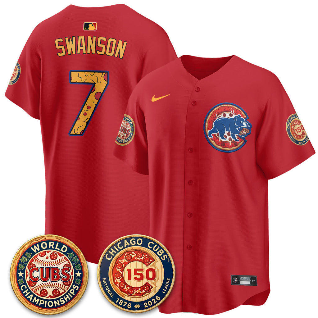 CHC Deep Dish Pizza Vapor Limited Jersey - Stitched