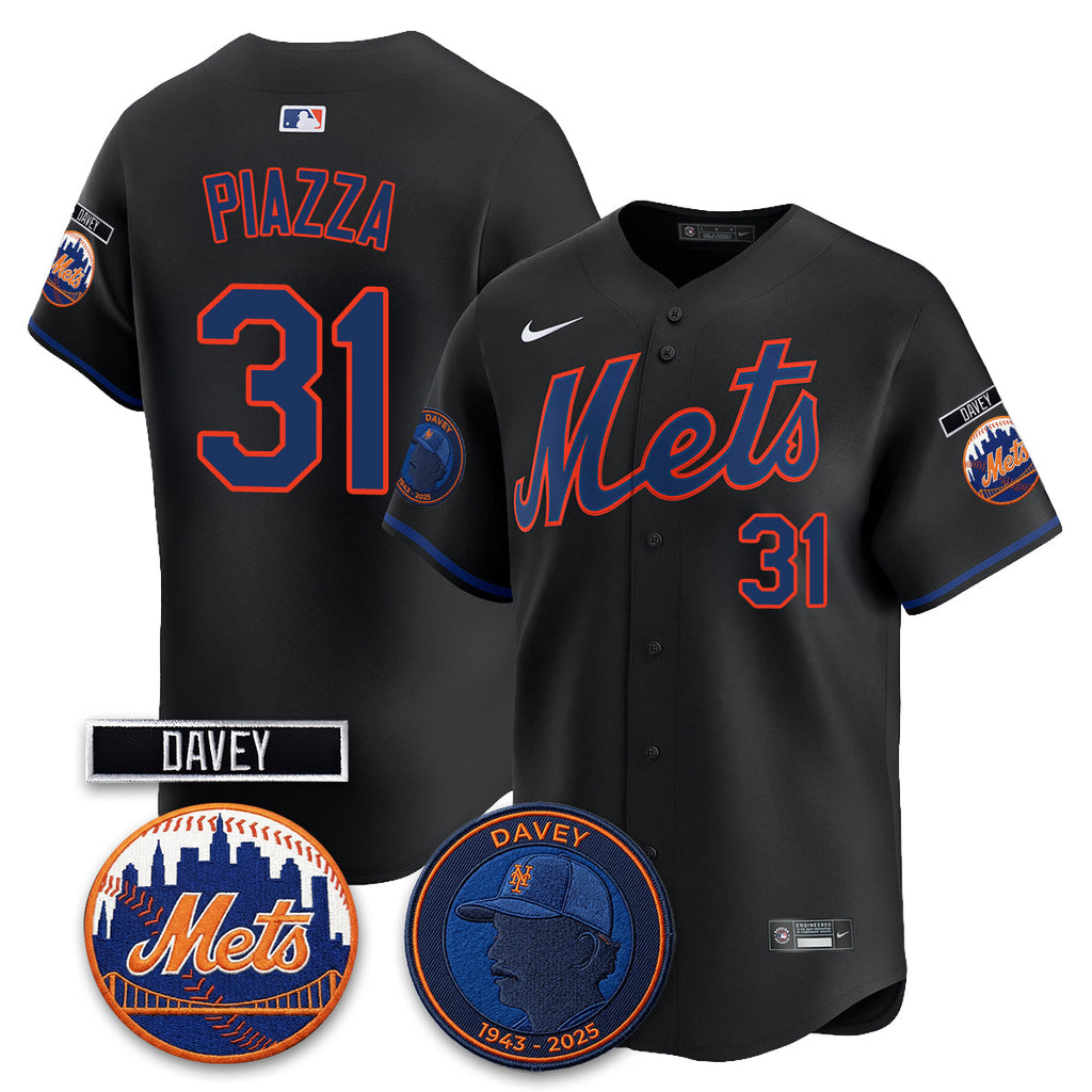 NYM 2026 Davey Johnson In Memoriam Vapor Limited Jersey - Stitched