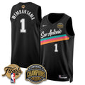 SAS 2026 Basketball  Western Conference Champions Vapor City Edition Jersey - Stitched