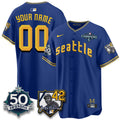 SEA 2026 Jackie Robinson New Era Vapor Custom Limited Jersey - Stitched