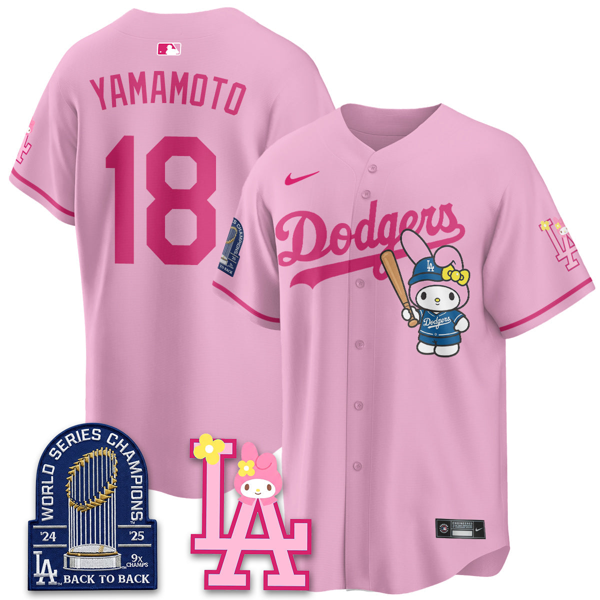 LAD My Melody Edition Vapor Jersey - Stitched