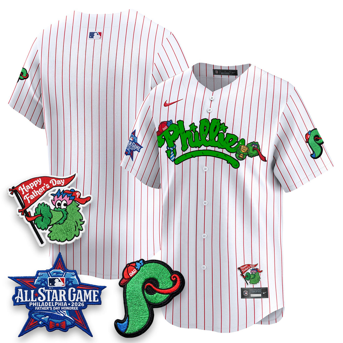 PHI Happy Father's Day Vapor Jersey - Stitched