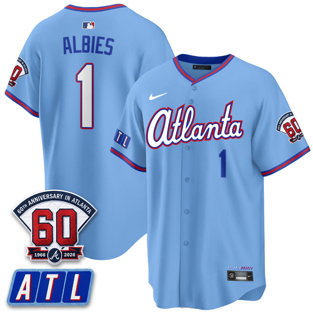 ATL 2026 60th Anniversary Vapor Limited Jersey - Stitched