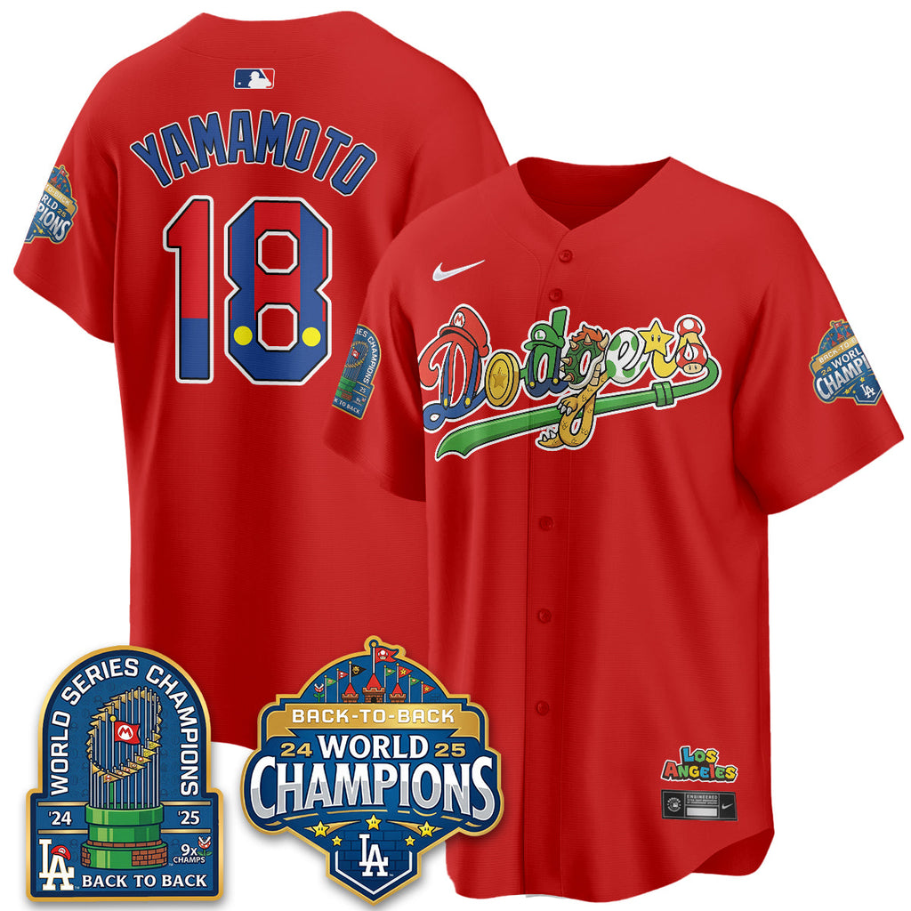 LAD x The Red Plumber Vapor Jersey - Printed