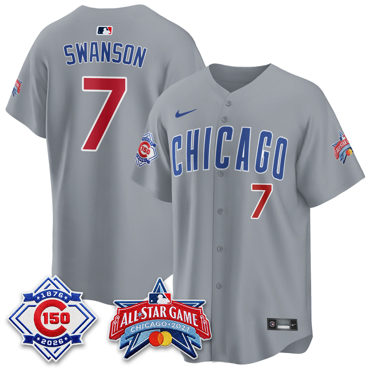 CHC 2027 All Star Game Vapor Limited Jersey - Stitched