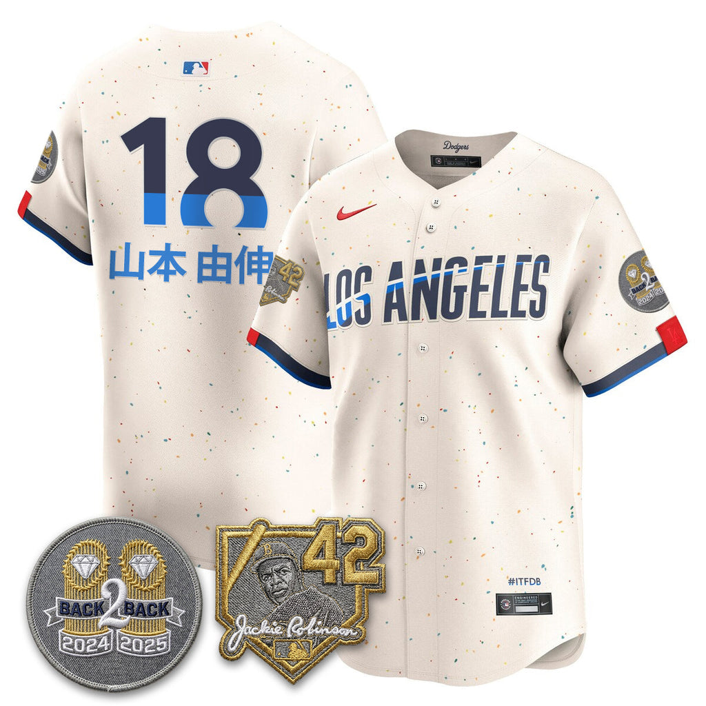 LAD -  2026 Jackie Robinson Day Vapor Limited Jersey - Stitched