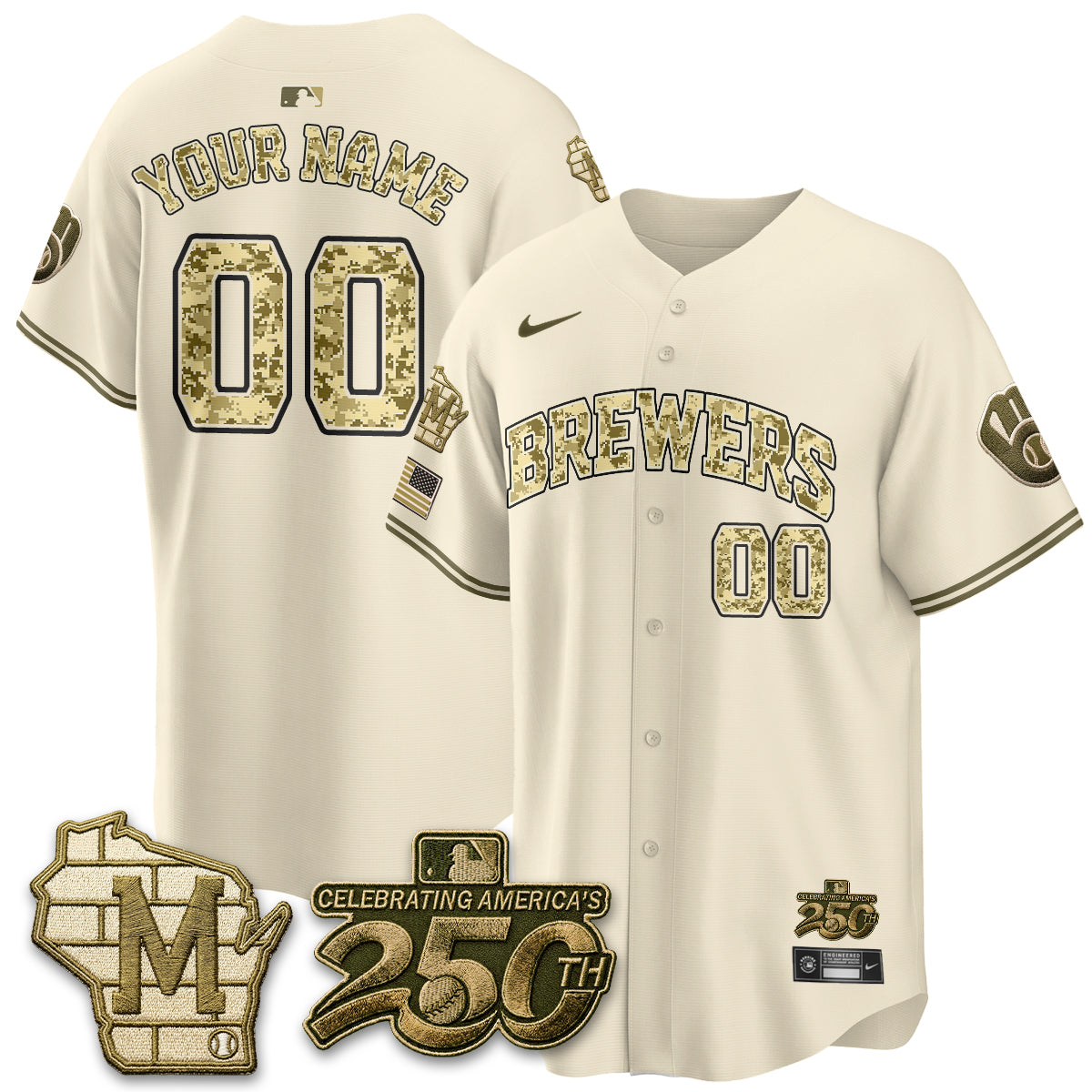 MIL Salute to Service 2026 Vapor Limited Custom Jersey - Stitched