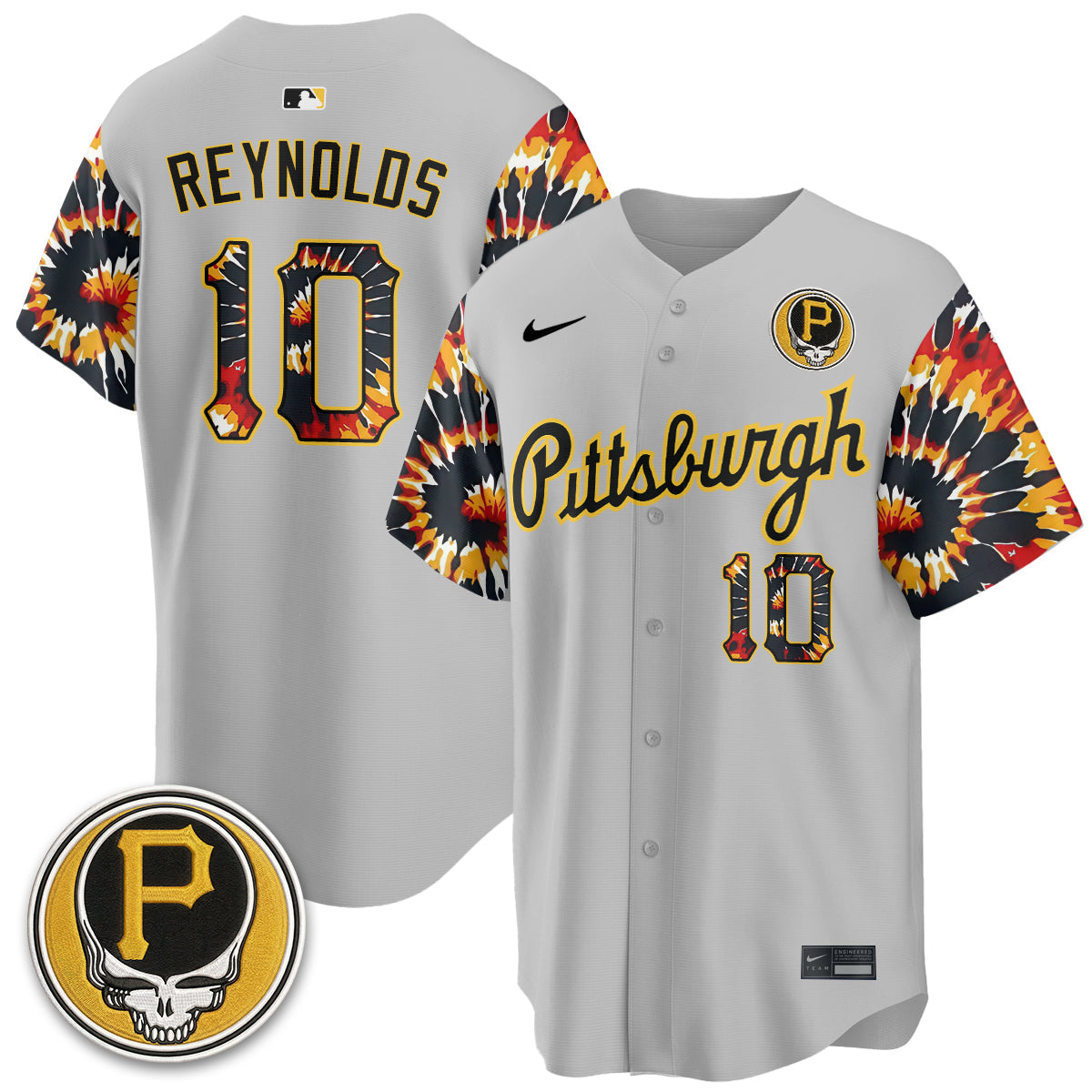 PIT x Grateful Dead Vapor Limited Jersey - Stitched
