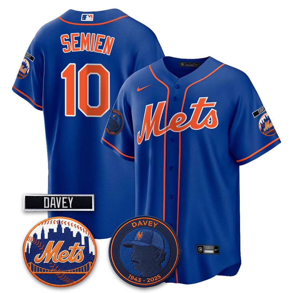 NYM 2026 Davey Johnson In Memoriam Vapor Limited Jersey - Stitched