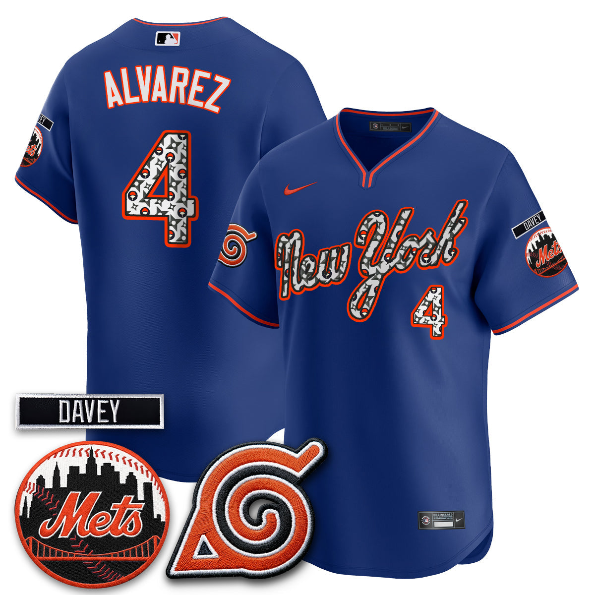 NYM x Naruto Nights 2026 Vapor Limited Jersey - Stitched V2
