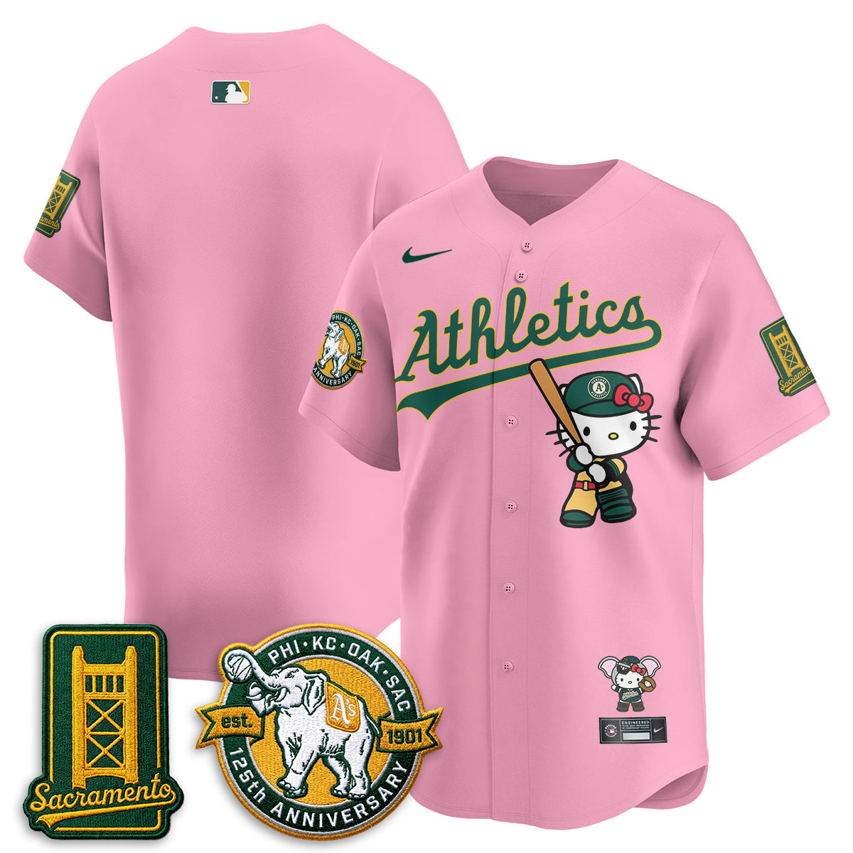 OAK x Meow KT 2026 Vapor Limited Jersey - Stitched