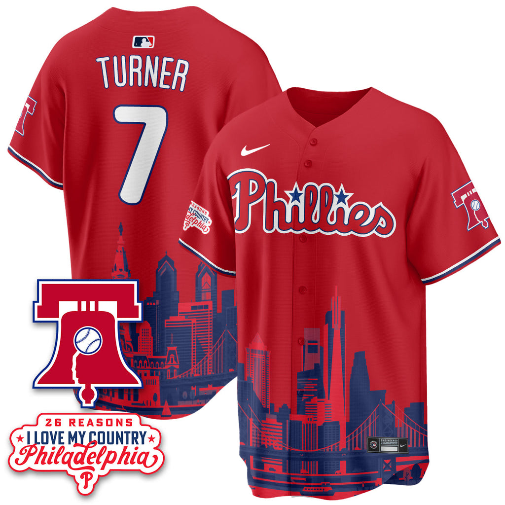 PHI "26 Reasons I Love My Country" Edition Vapor Jersey - Stitched