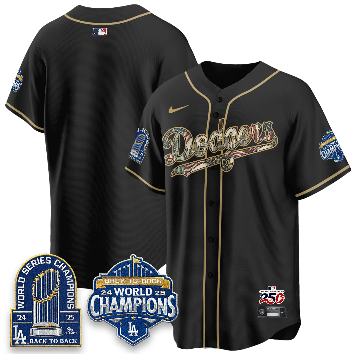 LAD 2026 Independence Day USA Vapor Limited Jersey - Stitched
