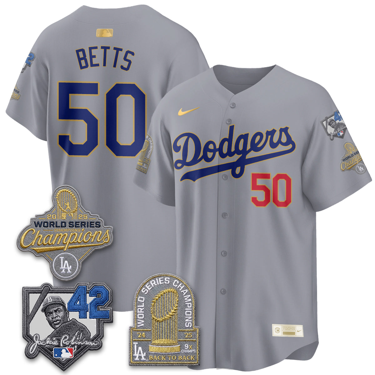 LAD 2026 Jackie Robinson New Era Vapor Limited Jersey - Stitched