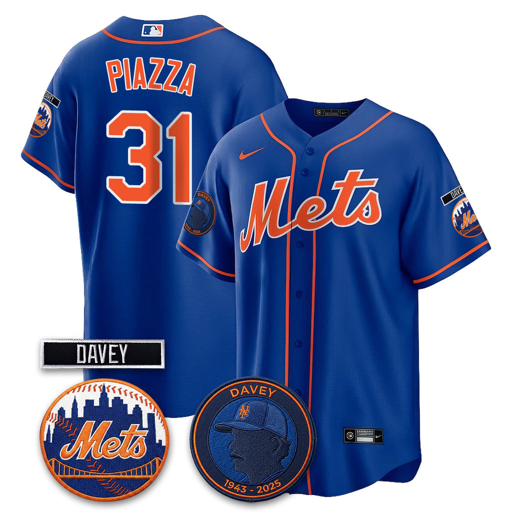 NYM 2026 Davey Johnson In Memoriam Vapor Limited Jersey - Stitched