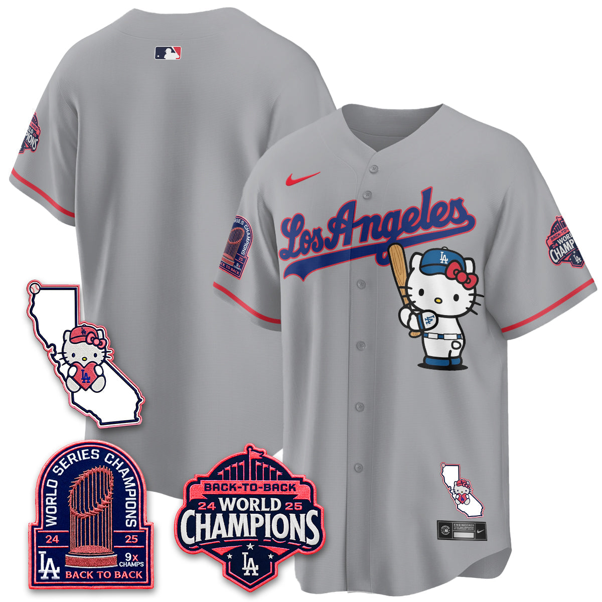 LAD x Meow KT 2026 Vapor Jersey - Stitched - V4