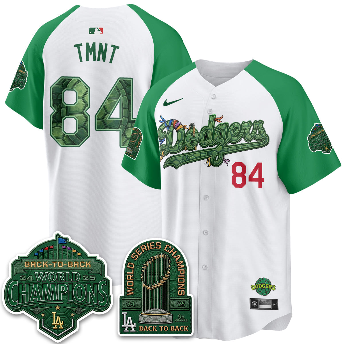 LAD x TMNT 2026 Vapor Jersey - Stitched