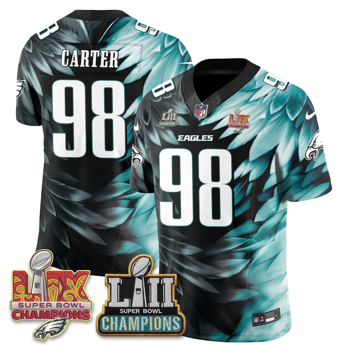 PHI Fangear Edition Vapor Jersey - Stitched