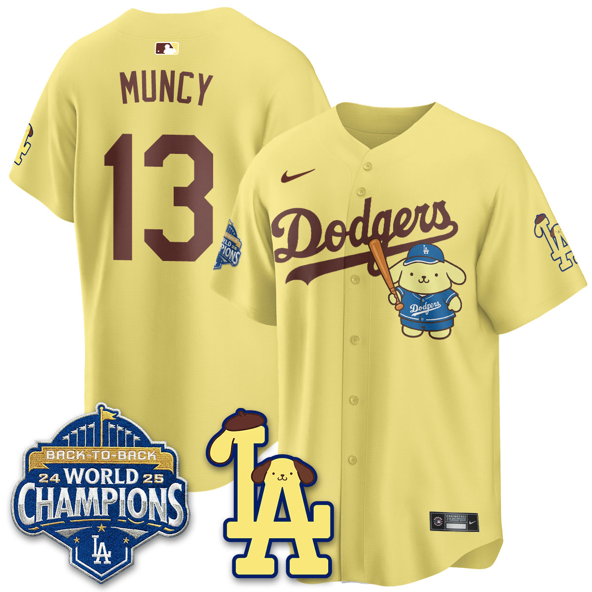 LAD Pompompurin Edition Vapor Jersey - Stitched