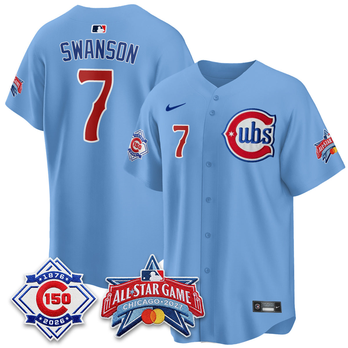 CHC 2027 All Star Game Vapor Limited Jersey - Stitched