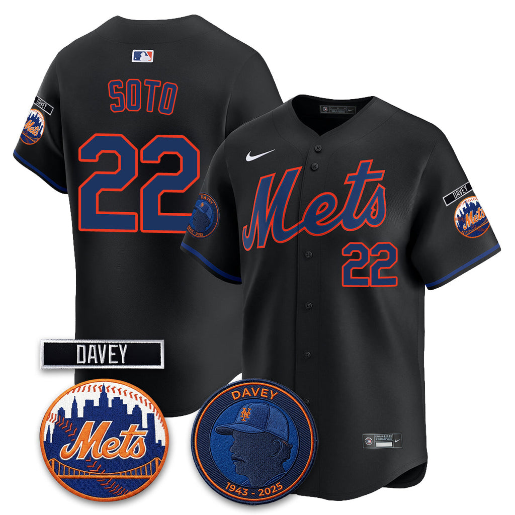 NYM 2026 Davey Johnson In Memoriam Vapor Limited Jersey - Stitched
