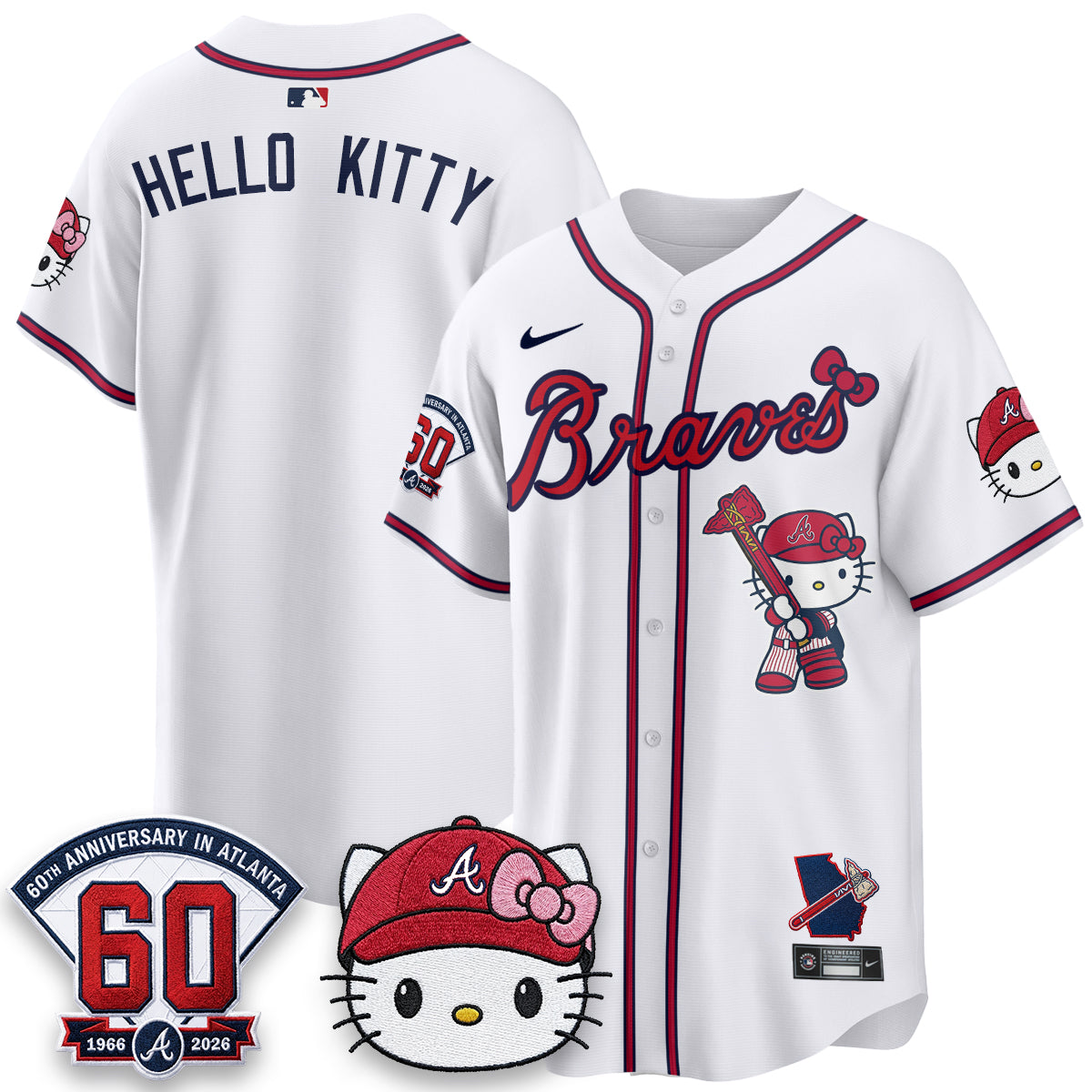 ATL x Meow KT 2026 Vapor Limited Jersey - Stitched