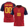 Spain 2026 Soccer Champions Vapor Custom Jersey V2- Printed
