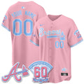 ATL x Bubblegum Vapor Custom Jersey - Stitched