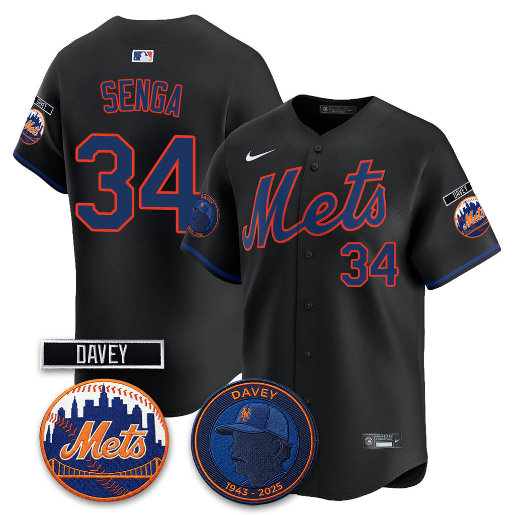 NYM 2026 Davey Johnson In Memoriam Vapor Limited Jersey - Stitched