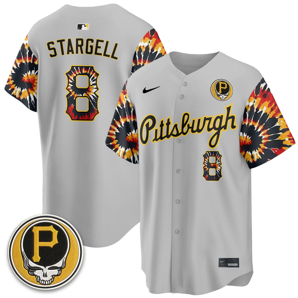PIT x Grateful Dead Vapor Limited Jersey - Stitched