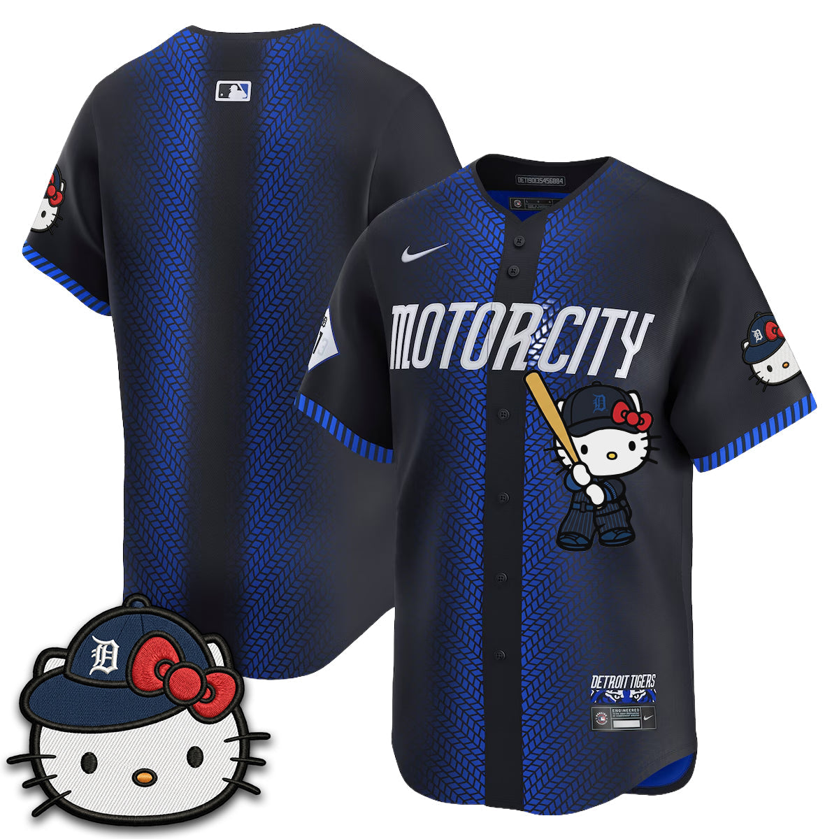 DET x Meow KT Edition Vapor Limited Jersey - Stitched
