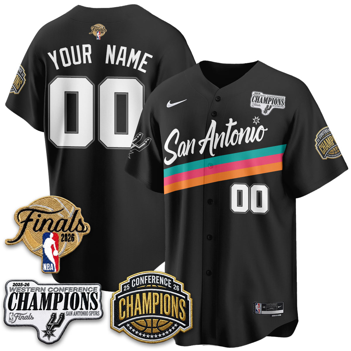 SAS 2026 Basketball Finals Vapor Custom Jersey - Stitched