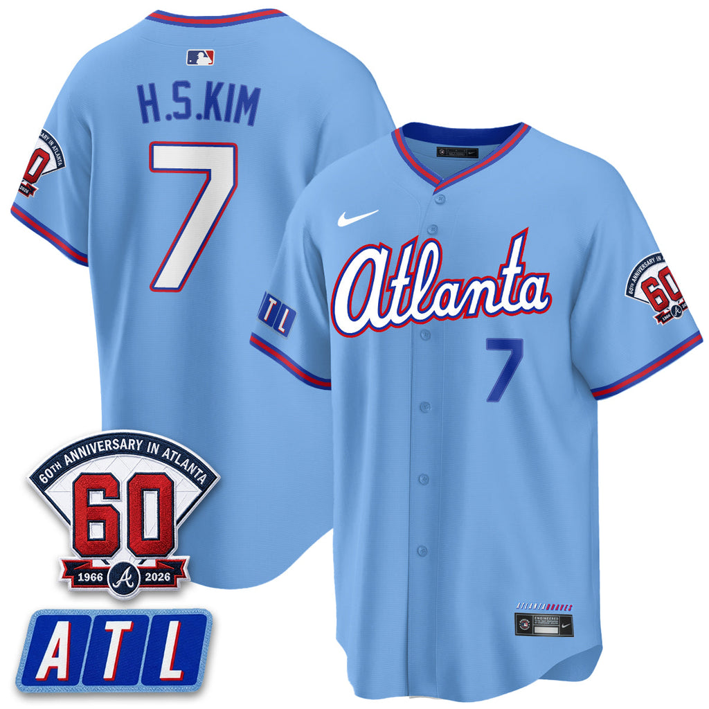 ATL 2026 60th Anniversary Vapor Limited Jersey - Stitched