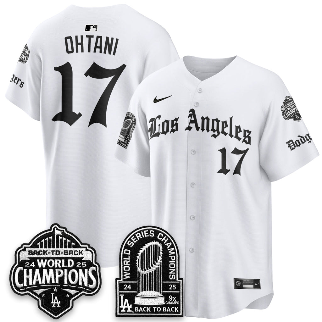 LAD WS Champions Back 2 Back Patch Vapor Premier Limited Gothic Edition Jersey - Stitched