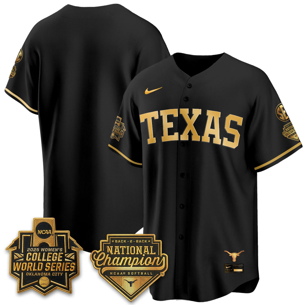 TEX Softball 2026 World Series (WCWS) Vapor Premier Limited Jersey - B2B Champs - Stitched