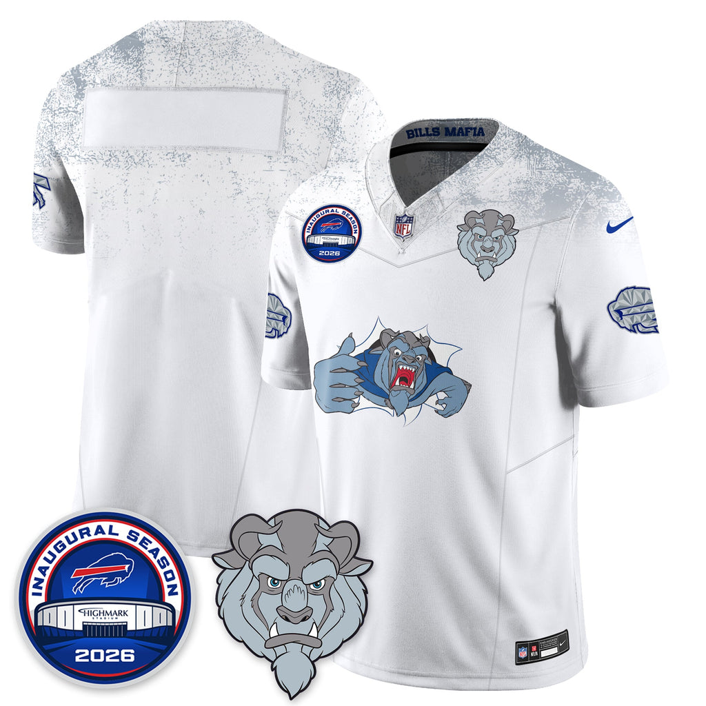 BUF x Hairy Blue Beast Edition Vapor Jersey - Stitched