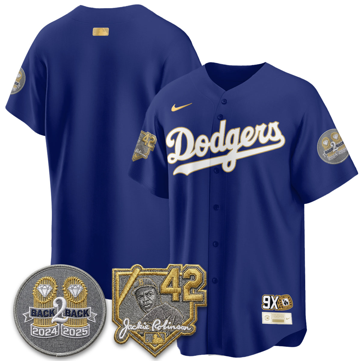 LAD -  2026 Jackie Robinson Day Vapor Limited Jersey - Stitched