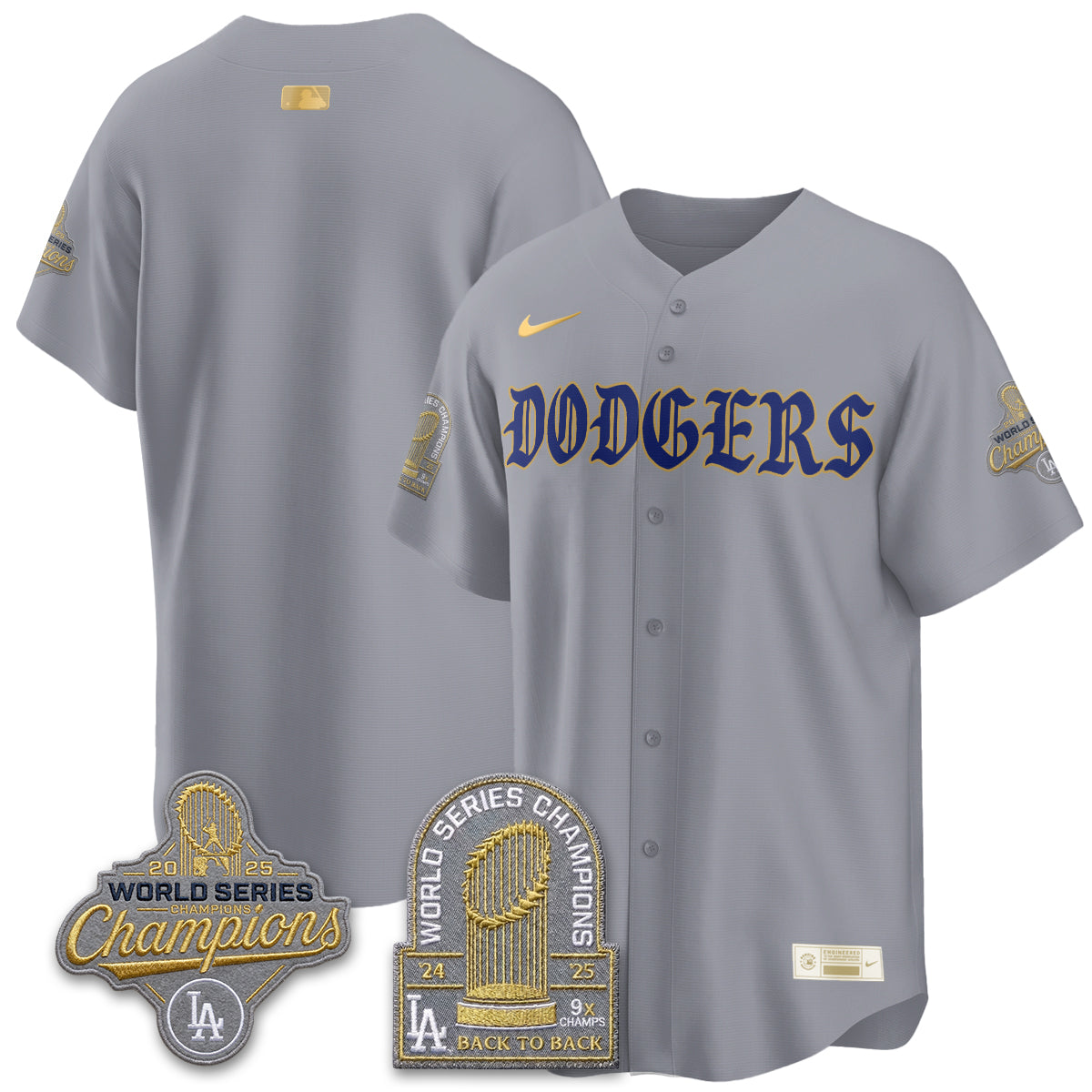 LAD Vapor Limited Jersey - Back to Back 9x Champs - Stitched